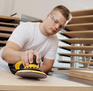 Chà nhám gỗ không bụi hiệu quả cao